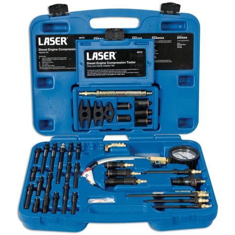 laser tools 4510 diesel engine compression master test kit|Laser Tools Diesel Engine Compressio.